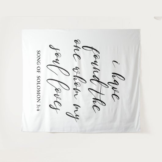 Tenture Bannière de fond mariage (Devant (Horizontal))