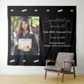 Tenture Bannière de fond pour photo de remise de diplômes  (En situation (horizontale))