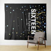 Tenture bannière de fond pour Photomaton d'anniversaire de (En situation (horizontale))