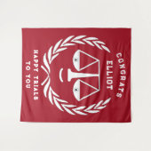 Tenture Bannière de la Faculté de Droit Avocat Congrats (Devant (Horizontal))