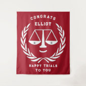 Tenture Bannière de la Faculté de Droit Avocat Congrats (Devant)