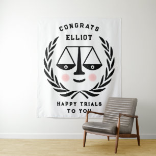 Tenture Bannière de la Faculté de Droit Avocat Congrats