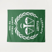 Tenture Bannière de la Faculté de Droit Avocat Congrats (Devant (Horizontal))