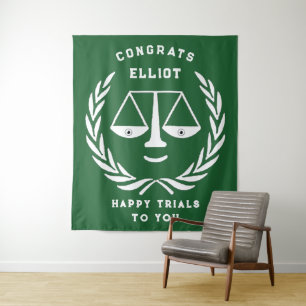 Tenture Bannière de la Faculté de Droit Avocat Congrats