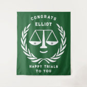 Tenture Bannière de la Faculté de Droit Avocat Congrats (Devant)