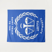 Tenture Bannière de la Faculté de Droit Avocat Congrats (Devant (Horizontal))