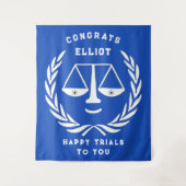 Tenture Bannière de la Faculté de Droit Avocat Congrats (Devant)