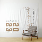 Tenture Bannière de la fête de l'école - fond photo (En situation (horizontale))