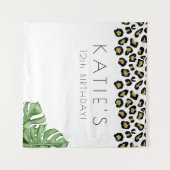 Tenture Bannière de la fête sauvage pour le poster de anim (Devant (Horizontal))