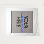 Tenture Bannière de logo de salon professionnel d'entrepri (Devant (Horizontal))