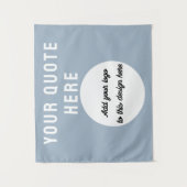 Tenture Bannière de logo et de devis personnalisés Dusty B (Devant)