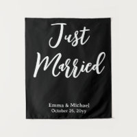 Bannière de mariage personnalisée Panneau de cérém
