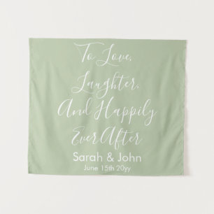 Tenture Bannière de réception de l'emplacement chic person