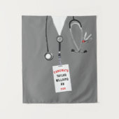 Tenture Bannière de remise des diplômes de l'école d'infir (Devant)