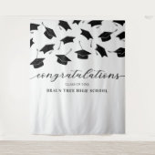 Tenture Bannière de remise des diplômes de retrouvailles s (Devant)