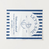 Tenture Bannière de réunion de la famille Cruise (Devant (Horizontal))