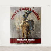 Tenture Bannière de rodéo (Devant)