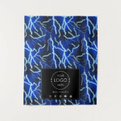 Tenture Bannière de tableau Technologie de logo d'entrepri (Devant)