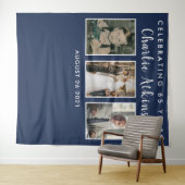 Tenture bannière de toile de fond de collage photo pour 65 (En situation (horizontale))