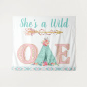 Tenture Bannière de toile de fond de fête d'anniversaire G (Devant (Horizontal))