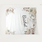 Tenture Bannière de toile de fond de fête prénuptiale bohè (Devant (Horizontal))