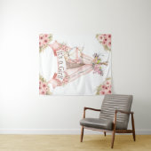 Tenture Bannière de toile de fond pour fête prénatale trib (En situation (horizontale))