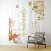 Tenture Bannière de toile de fond pour tomber amoureux Cit (En situation)