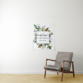 Tenture Bannière de toile de tente pour fête de mariage (En situation)