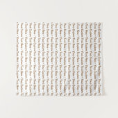 Tenture Bannière d'événement personnalisée avec logo et ré (Devant (Horizontal))