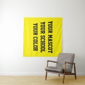 Tenture Bannière d'indicateur d'impact de l'école secondai (En situation (horizontale))