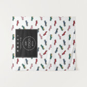 Tenture Bannière du coureur de table Business Logo Camions (Devant (Horizontal))