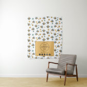 Tenture Bannière du coureur de table Business Logo Social  (En situation)