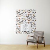 Tenture Bannière du coureur de table Business Logo Social  (En situation)