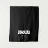 Tenture Bannière du coureur de table DJ Business (Devant)