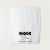 Tenture Bannière du coureur de table DJ Business (Devant)