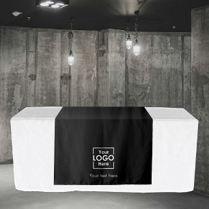 Tenture Bannière du coureur de table personnalisée Logo d'