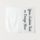 Tenture Bannière personnalisée avec enseigne personnalisée (Devant (Horizontal))