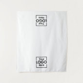 Tenture Bannière Runner Table Personnalisée Business 2 Log (Devant)