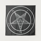 Tenture Baphomet Sigil CoS (Devant)