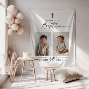 Tenture Baptême conjoint 2 photo