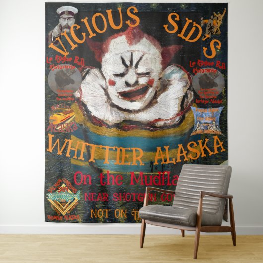 TENTURE BAR CASSOULET DE SID VICIEUX WHITTIER ALASKA (En situation)