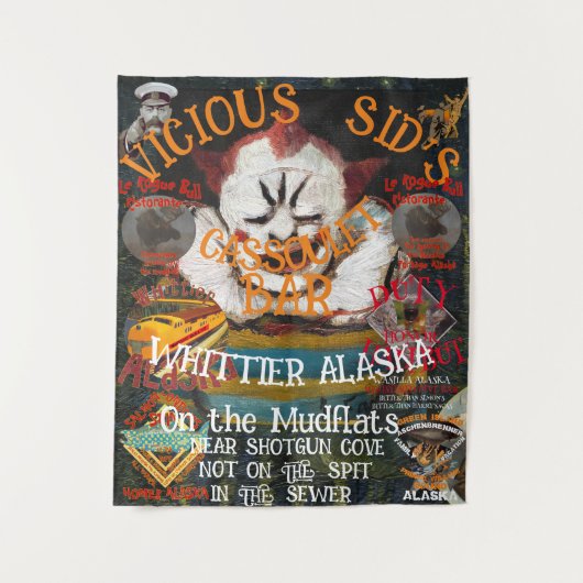 TENTURE BAR CASSOULET DE SID VICIEUX WHITTIER ALASKA (Devant)