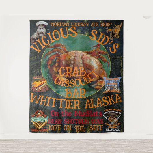 TENTURE BAR CASSOULET DE SID VICIEUX WHITTIER ALASKA (Devant)
