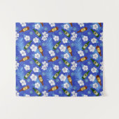 Tenture Bar de plage Palmiers tropicaux et bouteilles de b (Devant (Horizontal))