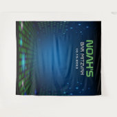 Tenture Bar Mitzvah Photobooth de jeu vidéo Toile de fond (Devant (Horizontal))