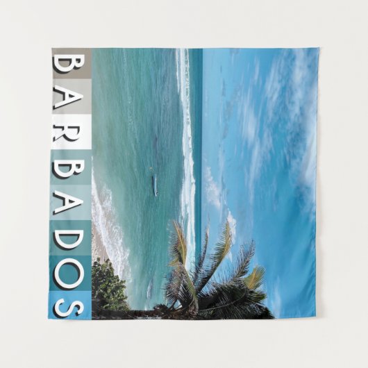 Tenture Barbade Beach (Devant (Horizontal))