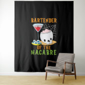 Tenture Barman du barman Macabre Halloween (En situation)