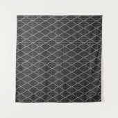 Tenture Barre métallique gris (Devant (Horizontal))