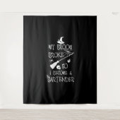 Tenture Bartender Halloween (Devant)