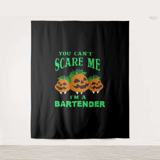 Tenture Bartender Halloween (Devant)